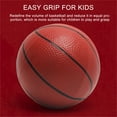 thumbnail image 3 of Transparent Hanging Door Basketball Board Punch-free Basketball Backboard With 1 Basket Net 4 Hook 1 Basketball, 3 of 6