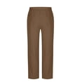 thumbnail image 7 of Horkkom Track Pants Men Summer Elastic Waist Solid Color Sweatpants Running Gym Joggers with Pockets, S-4XL, 7 of 7