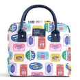 thumbnail image 2 of Fit + Fresh Bloomington Womens Lunch Bag, Insulated Lunch Box With Containers, Assorted Sardine, 2 of 7