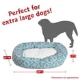 thumbnail image 3 of Majestic Pet Sherpa Charlie Bagel Pet Bed for Dogs, Calming Dog Bed Washable, Extra Large, Emerald, 3 of 5
