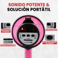 thumbnail image 4 of Megáfono Altavoz Ligero 30W Pyle, Bullhorn con Volumen Ajustable, Sirena Incorporada, Alcance de 800 Metros, Ideal para Deportes en el Exterior, Animación y Eventos, Rosa, 4 of 7