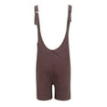 thumbnail image 3 of YDLCAFD Women's Adjustable Strap Washed Denim Jumpsuit With Pockets XXL, 3 of 3