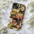 thumbnail image 5 of Vintage Collage Phone Case, Retro Artistic Design with Cat, Flowers, and Cassette iPhone Cover, Unique Protective Case for iPhone 17 16 15 14 13 12 11 Plus Pro Max Mini, 5 of 6