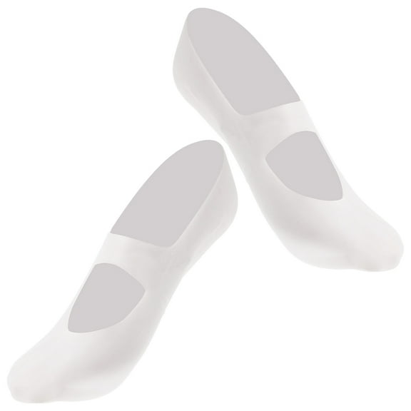 WSTEER 1 Pair Silicone Ship Socks Silicone Ship Socks Anti-crack Silicone Boat Socks Breathable Beach Socks for Women (Free Size 32-42 White)