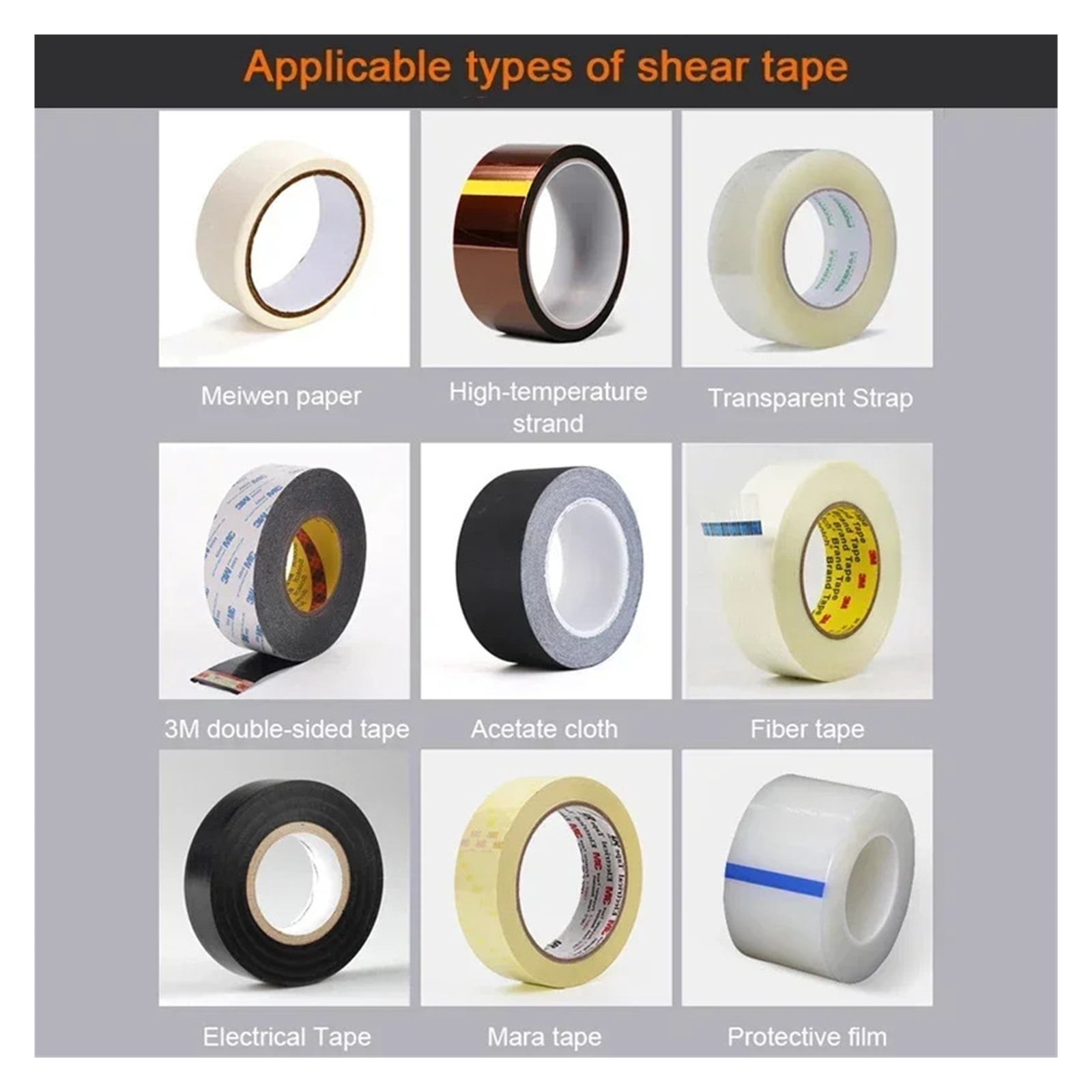 Automatic Tape Dispenser Electric Adhesive Tape Cutting Machine, Double Sided Cutter Packing Machine Adhesive Slitting ,High Efficiency