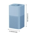 thumbnail image 2 of Aodebiao Air Purifiers for Bedroom Home , Filter Small Portable Air Purifier with USB Cable Fragrance Sponge for Smokers Pollen Pets Dust Odors, Desktop Air Cleaner for Car RV, 2 of 8