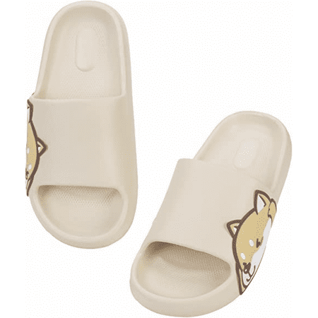 

Wish Sandals for Girls and Boys Women s Slipper Sandals EVA Non-Slip Indoor and Outdoor Kids Slippers Smile Face Open Toe Spa Bath Pool Fitness House Leisure Shower Shoes S247