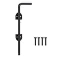 thumbnail image 3 of 12 Inch Cane Bolt Heavy Duty Gate Drop Rod, Steel Gate Latch for Wooden Fence, 3 of 8