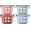 Melon, variant on 4-Pack 2 Cup Reusable Glass Container Jar with Leak Proof Lids and Protective Silicone Sleeves | Perfect for Overnight Oats, Yogurt | BPA-Free | Dishwasher Safe | Evening Orchard