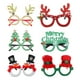 thumbnail image 1 of 6 pares de gafas de Navidad decoración de navidad lentes de brillo decorativo, 1 of 4