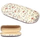 thumbnail image 1 of Estuche para gafas Polersun, delgado, retro, con estampado floral, para mujeres y niñas., 1 of 3