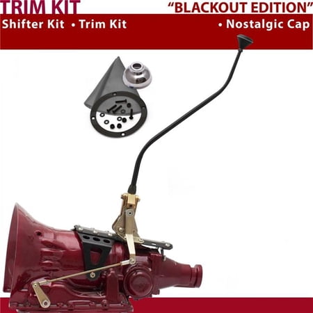 American Shifter TH350 Shifter Kit 23 in. Swan Trim Kit for D2FB6