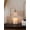 Champagne, variant on Adjustable Height Candle Warmer Lamp with Timer, Dimmable All Glass Candle Lamp Warmer Wax Warmer Lamp with 2 Bulbs, Elegant Home Decor