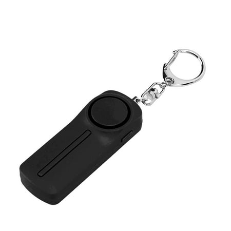 

Emergency Alarm IP56 Waterproof Self Protection Alarm Lightweight Security Alert Easy Operation For Shopping For Elderly Black