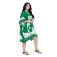 thumbnail image 4 of Oussum Women Plus Size Short Kaftan Tunic Kimono Dress Ladies Summer Tunics Online, 4 of 8