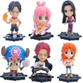 thumbnail image 1 of One Piece Anime Character Model Luffy Zorro Ace Sanji·White Beard Anime Classic Fighting PVC Action Character Collectible Gift Fivean unisex, 1 of 2