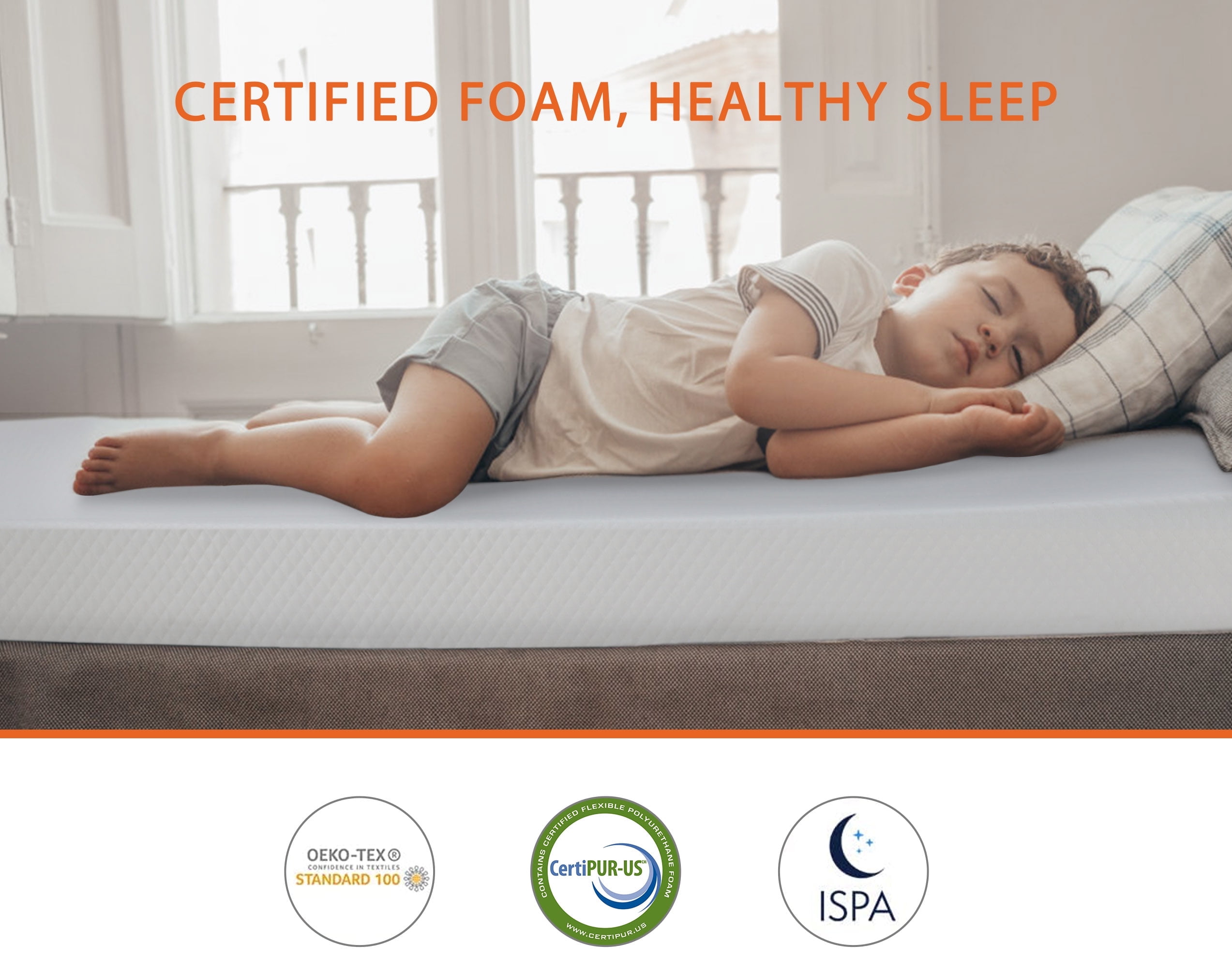 Twin Size 6 Inch Gel Memory Foam Mattress, Medium Firm Cooling Mattress for Kids, Pressure Relief & Cool Sleep, CertiPUR-US Certified, Fiberglass Free, Bed in a Box