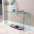 thumbnail image 2 of TABLE CONSOLE MOYENNE EN VERRE DE LA COLLECTION HEAVENLY, 2 of 7