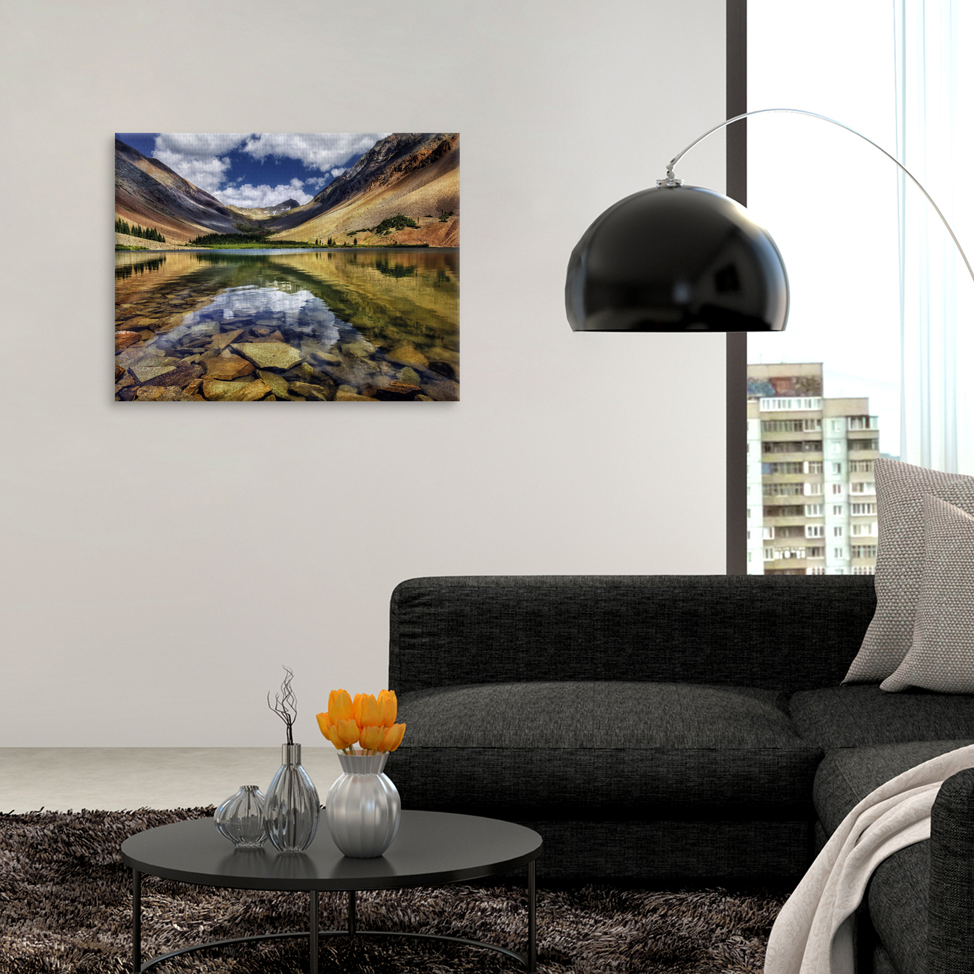 Mountain Blends by Michael Greene Landscape Canvas Art