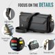 thumbnail image 5 of funda billetera para Samsung Galaxy A14 con Protección RFID, Ranuras para tarjetas, Pata de Cabra, Correa Desmontable-Funda para teléfono tipo Bandolera con Tapa de Cuero PU a prueba, 5 of 9