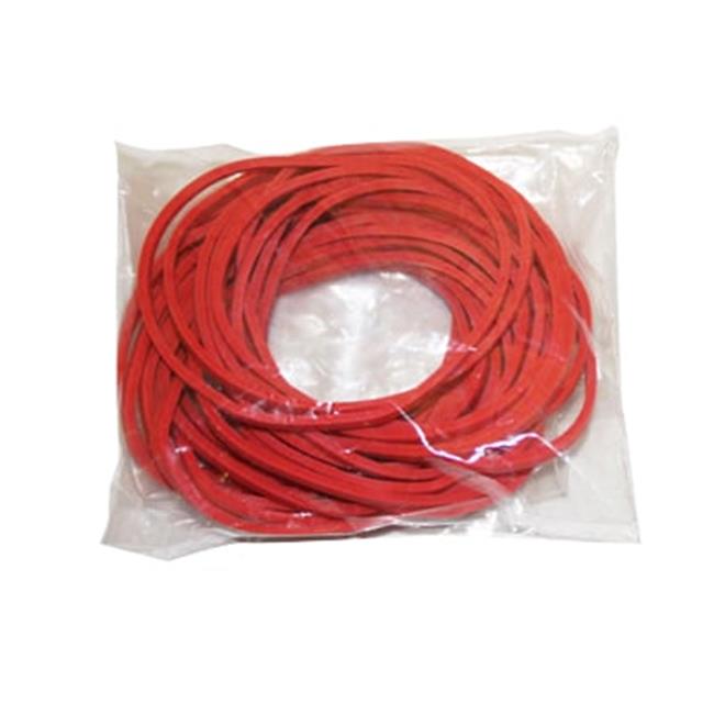 Red rubber bands, latexfree, 25 each