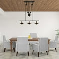 thumbnail image 4 of Patiojoy 2-in-1 Upholstered Rocking Chair with Wood Leg & Pillow Relax Sofa Chair Light Gray, 4 of 10