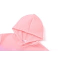 thumbnail image 3 of Serdomi Hoodie Sweatshirts for Little Girls -Soft Long Sleeve Pullover Shirt Stylish Pink Blue Gradient Size 6, 3 of 7