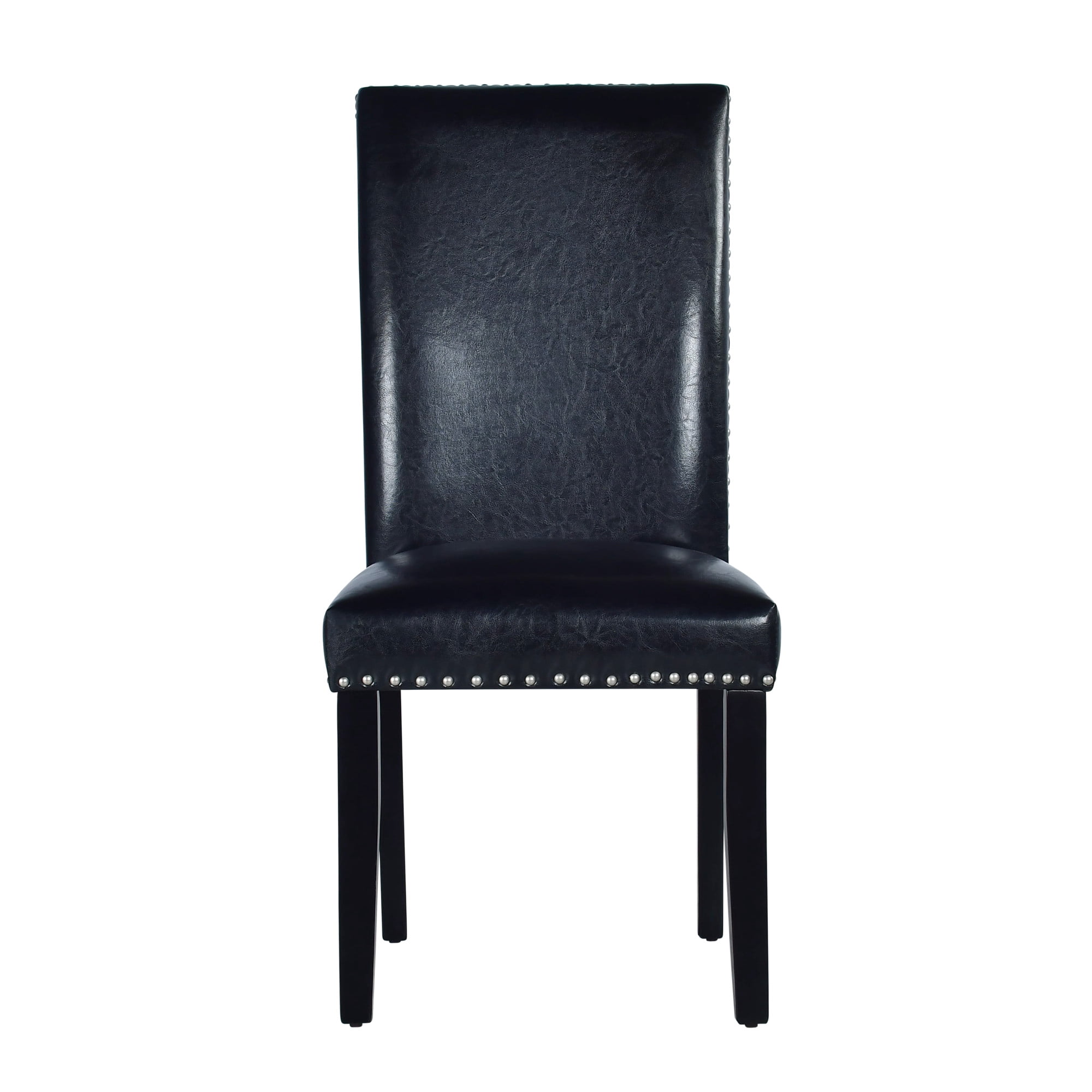 Steve Silver Verano Indoor Set of 2 Dining Side Chair, Black