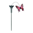 thumbnail image 1 of Estaca de jardín con forma de animal solar, decoración de jardín con simulación de animales voladores, palo de animal decorativo para patio, casa, Forma de mariposa, 1 of 8