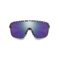 thumbnail image 2 of Smith Bobcat Sunglasses, Matte Black Marble Frame, ChromaPop Violet Mirror Lens, 2 of 3