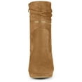 thumbnail image 3 of Unique Bargains Women's Ankle Zip Platform High Heel Boots, 3 of 7