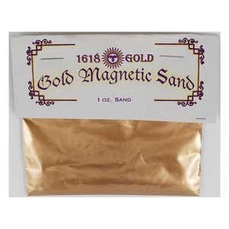 1618 Gold Magnetic Sand (Lodestone Food) 1 oz