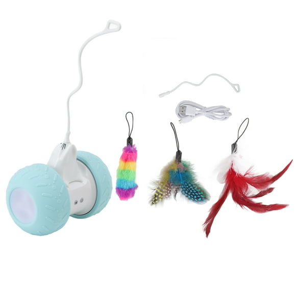 Automatic Cat Toy,Interactive Cat Toys Electric Cat Exercise Wheel Toys Automatic Kitten Toys Innovative Solution