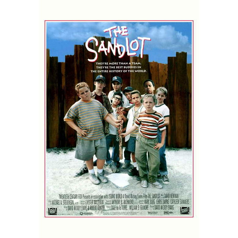 The Sandlot Movie POSTER 27 X 40 (1993) Style A - Walmart.com - Walmart.com