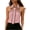 H-719 Pink, variant on Pink Women Sleeveless Open Shoulder T Shirts Color Block Tee Tops for Women Collared Turtleneck Neck Open Back Halter Basic Summer Fall Tee Shirt 2026 Clothing M