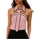 thumbnail image 1 of Fuera Del Hombro Manga Larga Tops para las Mujeres Color Sólido Bloqueado Cuello Colgante Top sin Mangas, Manga Larga Hombro Frío Tops para las Mujeres, 1 of 7