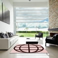 thumbnail image 7 of Ahgly Company Machine Washable Indoor Rectangle Transitional Brown Red Area Rugs, 8' x 10', 7 of 7