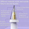 thumbnail image 4 of For Apple Pencil 2 / 1 Elastic Tip Soft Probe Silent Replacement Nib, 4 of 4