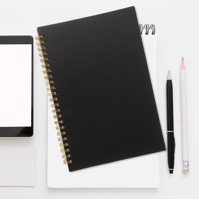 unbranded 2Ud Notebook Profesional Con De Cuadrícula Vertical Y Horizontal Para Gestión De