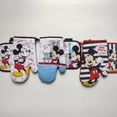 thumbnail image 4 of Disney-Guantes para horno de Mickey Mouse, 2 piezas, posavasos, figuras de Anime, accesorios de cocina para hornear, guante de aislamiento antiquemaduras, herramienta de regalo, 4 of 5
