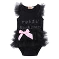 thumbnail image 3 of Combinaison Barboteuse Justaucorps Vêtements Robe Tutu Tenue pour Nouveau-Né Enfant Bébé Fille, 3 of 5