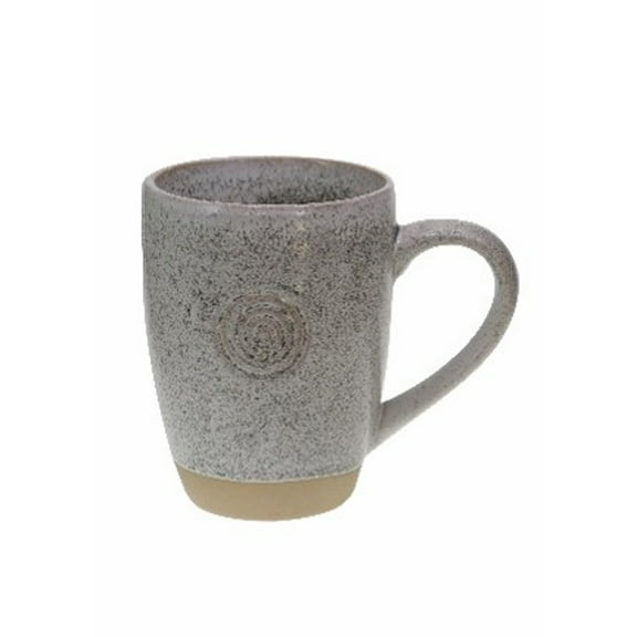 Allied Ireland Watervale Pottery Grey Mug for Tea or Coffee St Patrick's Day Gift Irish Thematic Kitchen Decoration Home Decor 13oz
