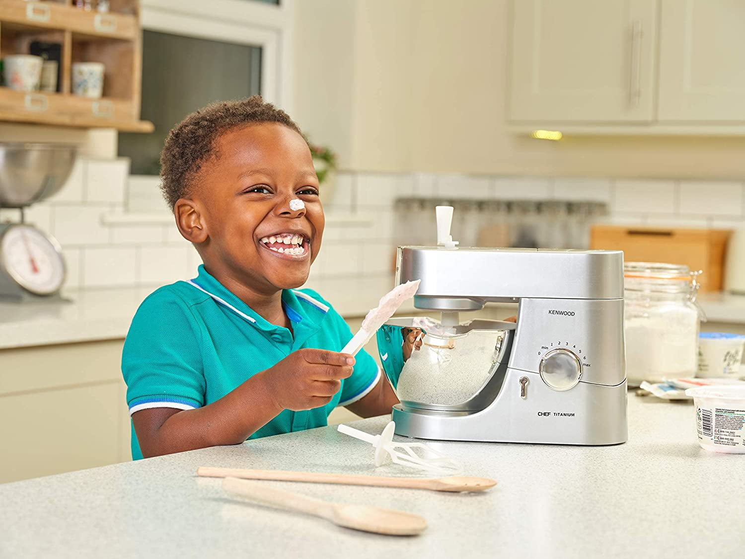 Buy Casdon Kenwood Mixer Toy Food Mixer for Children Aged 3