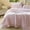 Pink Gingham, variant on Tan Gingham Ruffle Queen Comforter Set, Taupe Ruffled Plaid Bedding Set, Ruffled Checked Bed Comforter 3 Pieces(Tan Gingham, Queen)