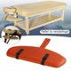 thumbnail image 1 of Cómoda de con reposabrazos colgante, estante ligero, cama con reposabrazos, ángulo ajustable, soporte para brazos, esponja de material cuero PU naranja Salvador tablero de la honda, 1 of 9