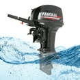 thumbnail image 2 of HANGKAI 2 Stroke 40hp Outboard Motor Boat Engine Heavy Duty Trolling Motor 703cc, 2 of 17