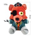 thumbnail image 4 of Peluche Lapin Ours de Minuit FNAF Sundrop Jeu Poupée Dollfanceye, 4 of 4