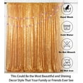 thumbnail image 5 of ShiDianYi 4FTX6FT-Gold-SEQUIN Photo Backdrop,Party/Prom Photography Background,Wedding Photo Booth (Gold), 5 of 5