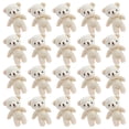 thumbnail image 3 of WORGEOUS 20 piezas figuritas decorativas de osos adorables osos pequeños multifunción Mini decoraciones de osos, 3 of 8