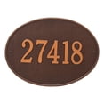 thumbnail image 1 of Whitehall 2926AC Hawthorne Oval - Estate Wall - One Line- Antique Copper, 1 of 1